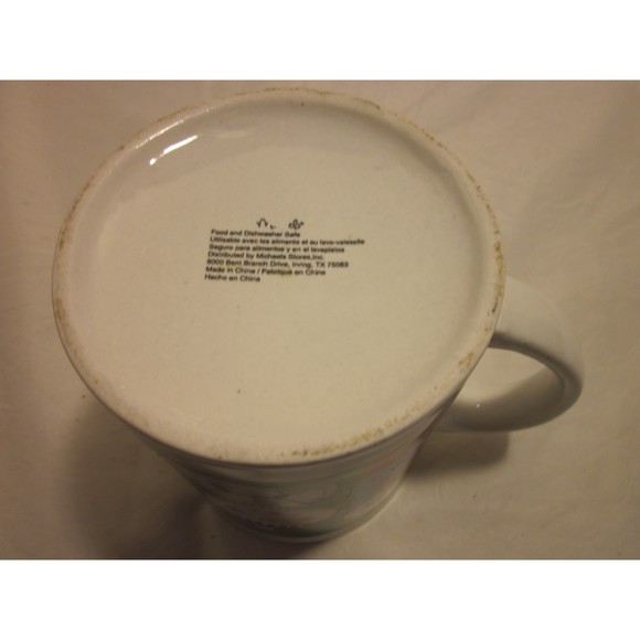 Jumbo Christmas Holiday Coffee Tea Mug Santa Tree Noel Joy Snowman Candy-cane - Picture 5 of 5